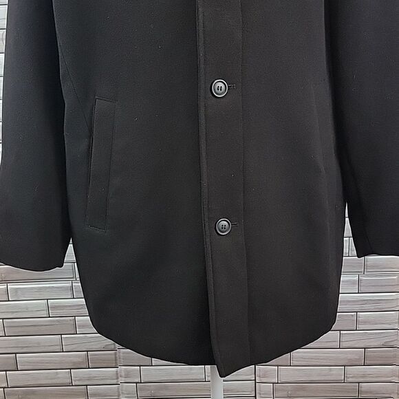 John Henry Men's vintage wool car coat Size 40R - Picture 3 of 12